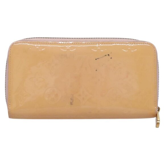 LOUIS VUITTON Monogram Vernis Zippy Wallet Rose Valerine M93522 LV Auth KD229 - Picture 3 of 16